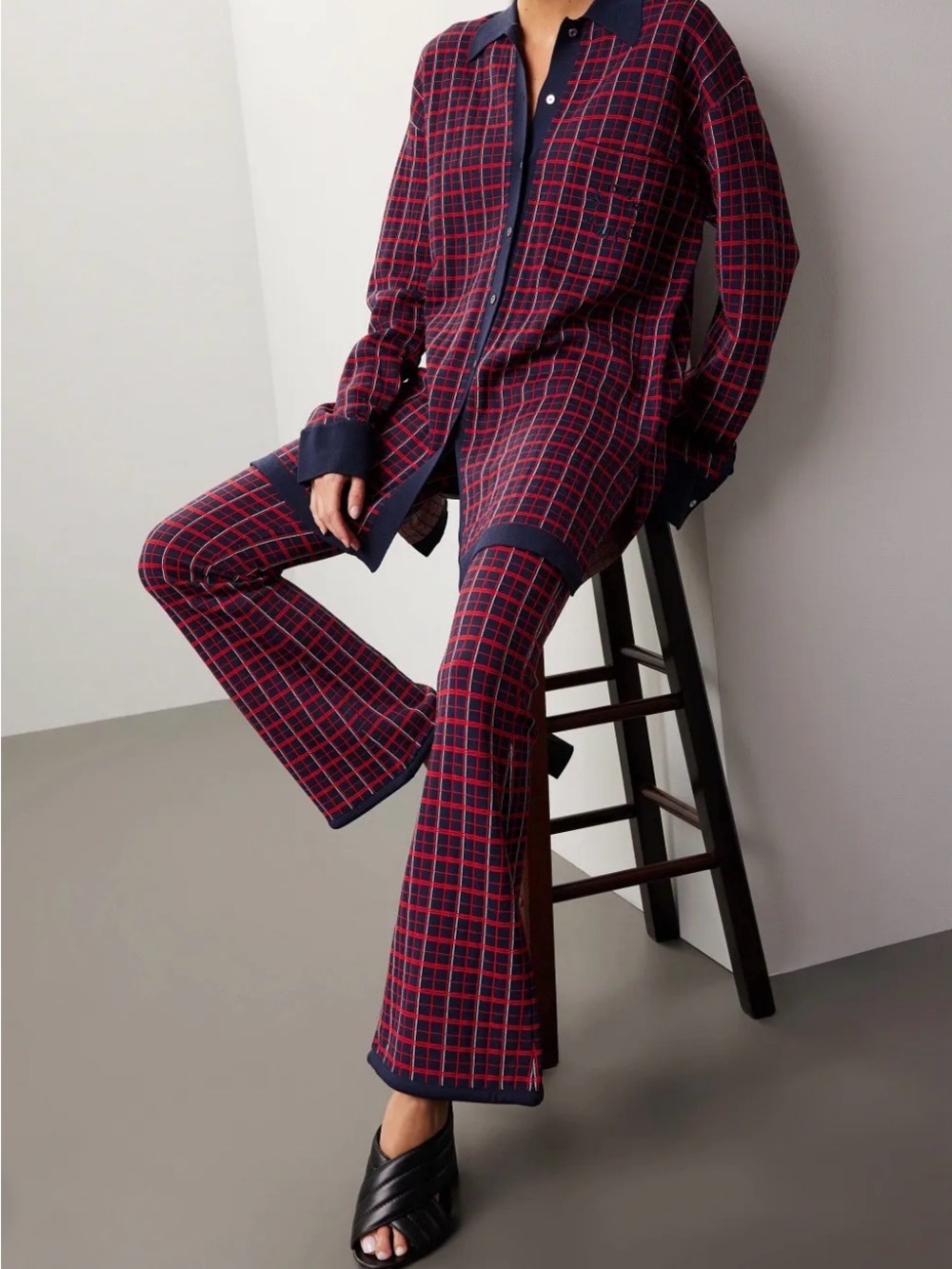 Simon Miller Plaid Set M